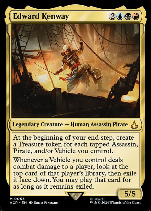 Edward Kenway (53) (Foil) - Assassin's Creed - Game On