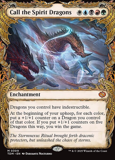 Call the Spirit Dragons (309) - SHOWCASE - Tarkir: Dragonstorm - Game On