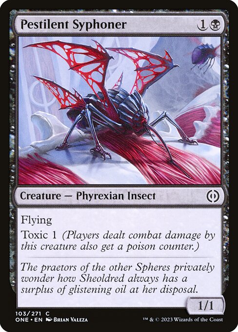 Pestilent Syphoner (103) - Phyrexia: All Will Be One - Game On