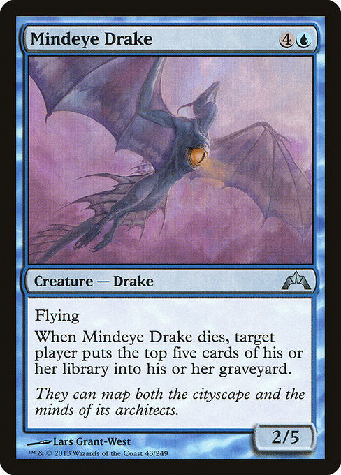 Mindeye Drake (43) (Foil) - Gatecrash - Game On