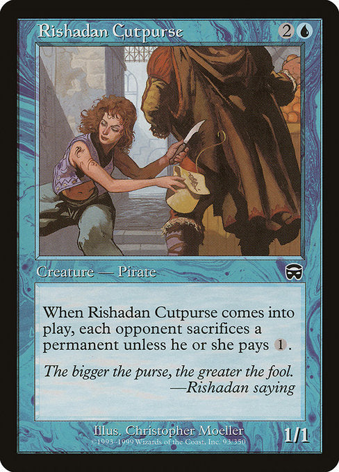 Rishadan Cutpurse (93) - Mercadian Masques - Game On