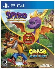 Spyro Reignited Trilogy & Crash Bandicoot N Sane Trilogy - Playstation 4 (Complete In Box) - Game On