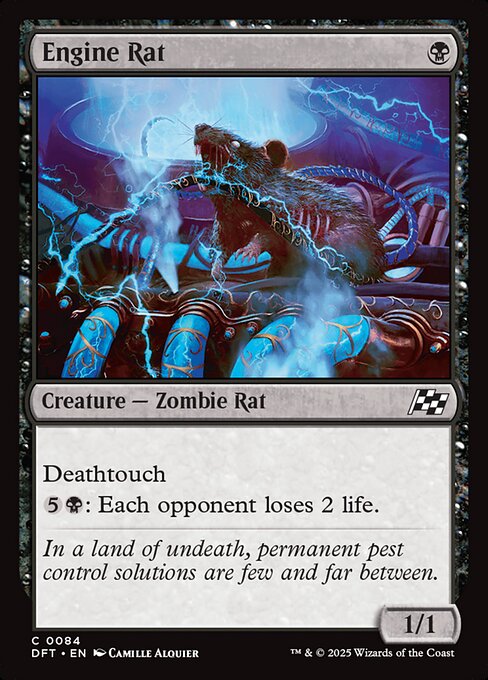 Engine Rat (84) (Foil) - Aetherdrift - Game On