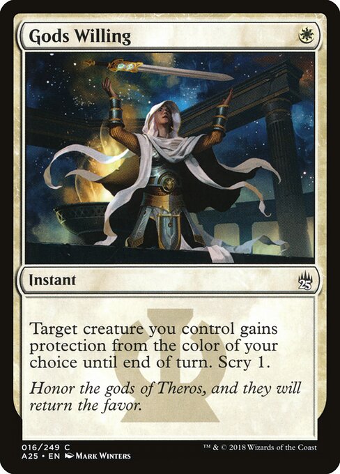 Gods Willing (16) (Foil) - Masters 25 - Game On