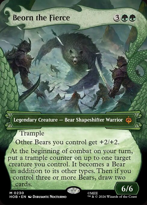 Beorn the Fierce (230) - BORDERLESS - The Hobbit - Game On