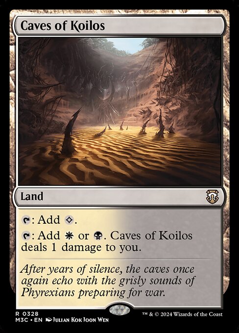 Caves of Koilos (328) - Modern Horizons 3 Commander - Game On