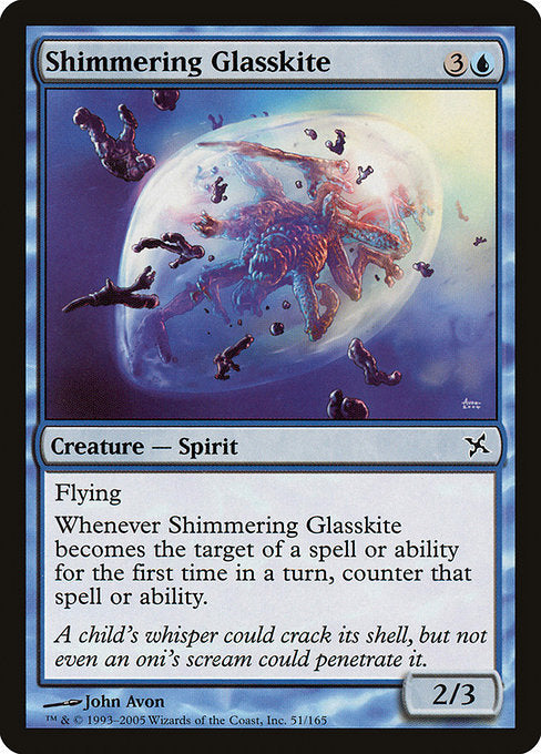 Shimmering Glasskite (51) - Betrayers of Kamigawa - Game On