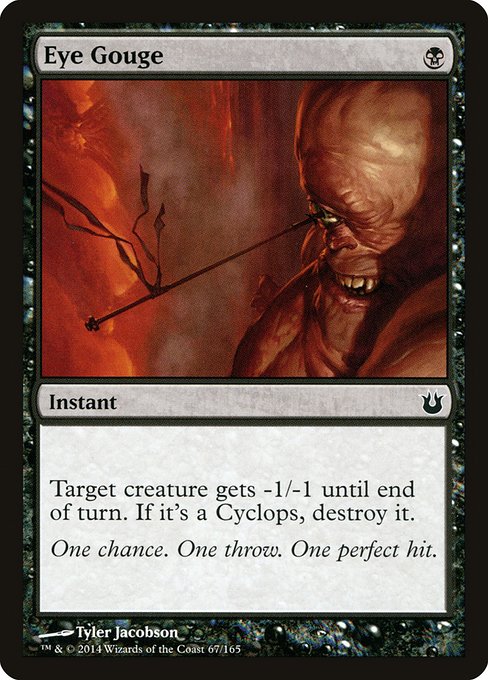 Eye Gouge (67) (Foil) - Born of the Gods - Game On