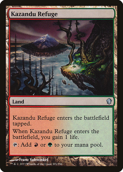 Kazandu Refuge (301) - Commander 2013 - Game On
