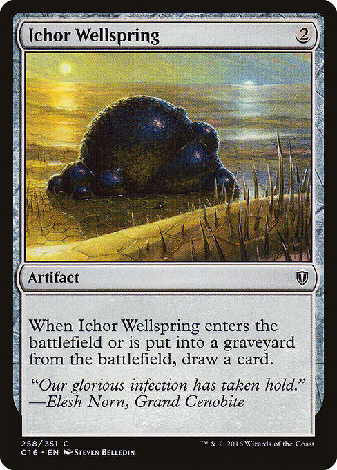 Ichor Wellspring (258) - Commander 2016 - Game On