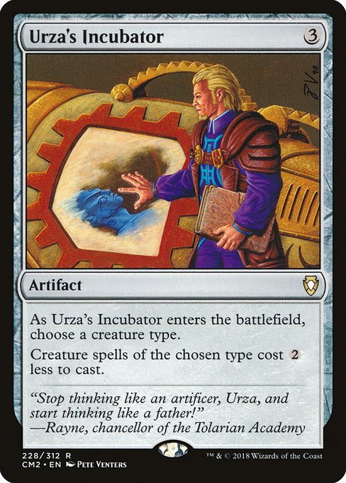 Urza's Incubator (228) - Commander Anthology Volume II - Game On