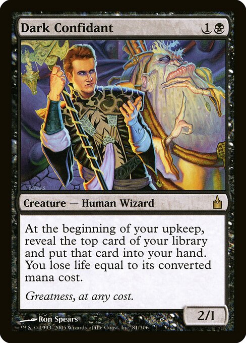Dark Confidant (81) - Ravnica: City of Guilds - Game On