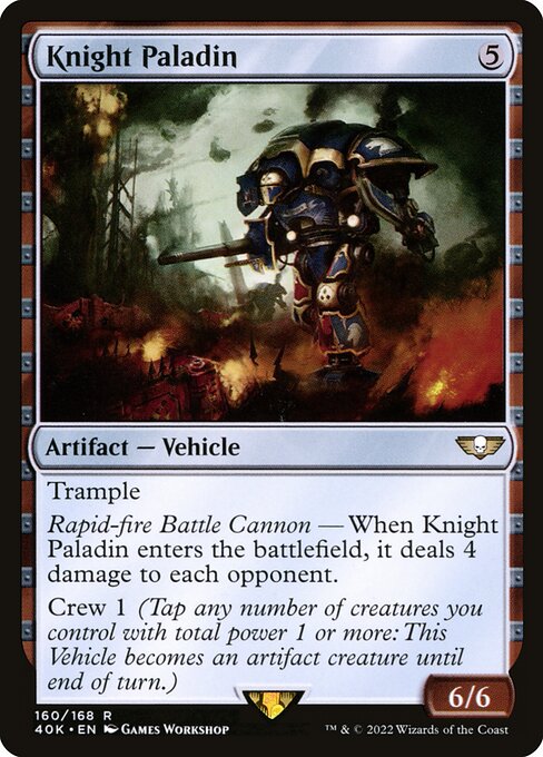 Knight Paladin (160) - Warhammer 40,000 Commander - Game On