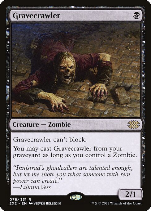 Gravecrawler (78) - Double Masters 2022 - Game On