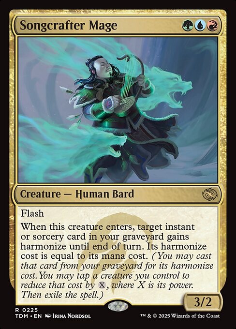 Songcrafter Mage (225) (Foil) - Tarkir: Dragonstorm - Game On