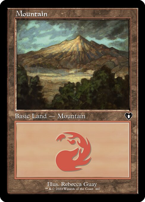 Mountain (447) - Commander Masters - Game On