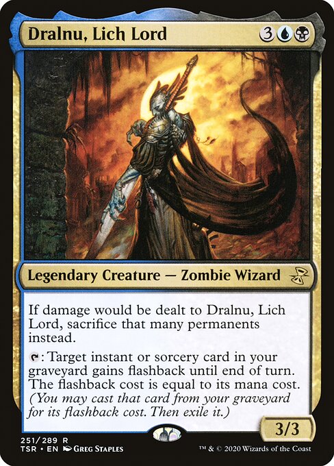 Dralnu, Lich Lord (251) (Foil) - Time Spiral Remastered - Game On