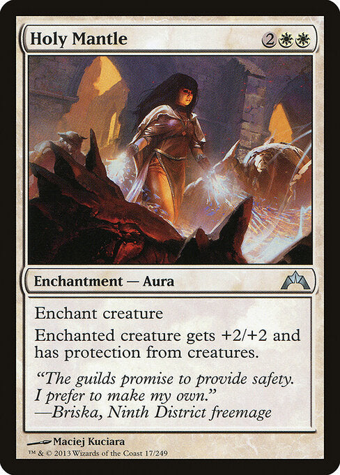 Holy Mantle (17) (Foil) - Gatecrash - Game On
