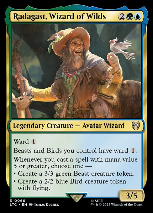 Radagast, Wizard of Wilds (66) - Tales of Middle-earth Commander - Game On