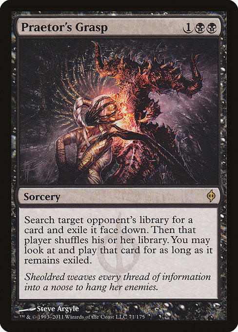 Praetor's Grasp (71) - New Phyrexia - Game On