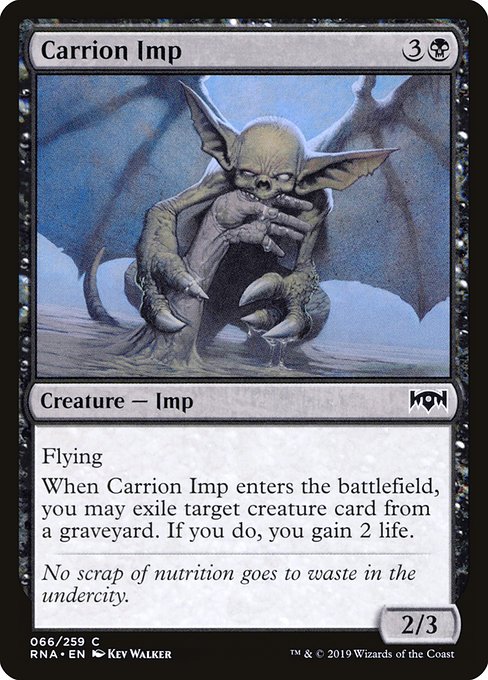 Carrion Imp (66) (Foil) - Ravnica Allegiance - Game On