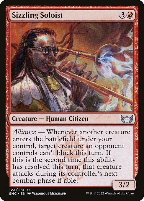 Sizzling Soloist (123) - Streets of New Capenna - Game On