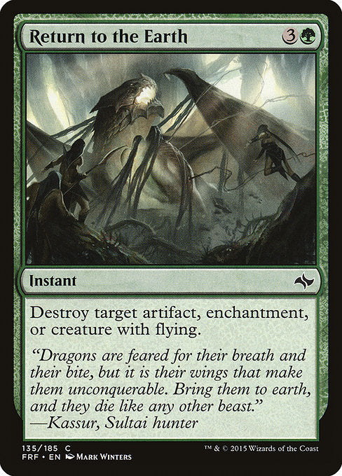 Return to the Earth (135) (Foil) - Fate Reforged - Game On