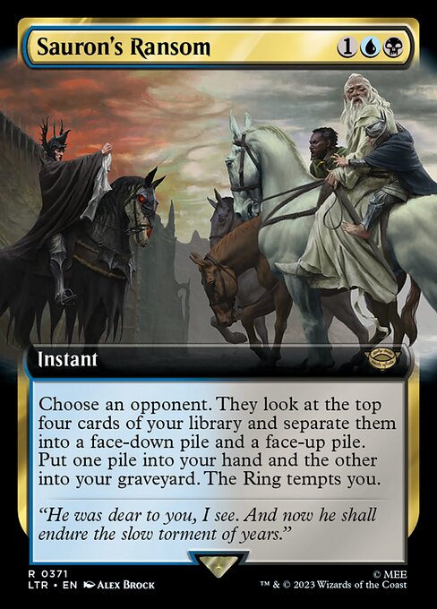 Sauron's Ransom (371) - EXTENDED ART - The Lord of the Rings: Tales of Middle-earth - Game On