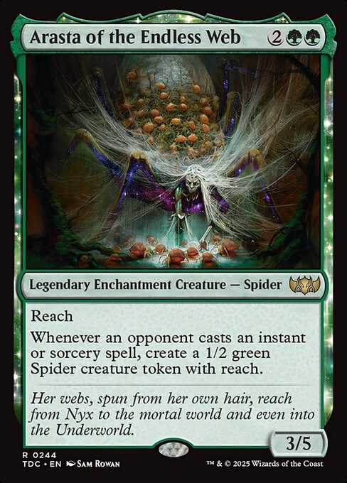 Arasta of the Endless Web (244) - Tarkir: Dragonstorm Commander - Game On