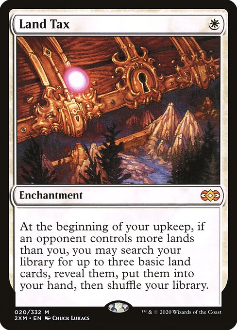 Land Tax (20) (Foil) - Double Masters - Game On