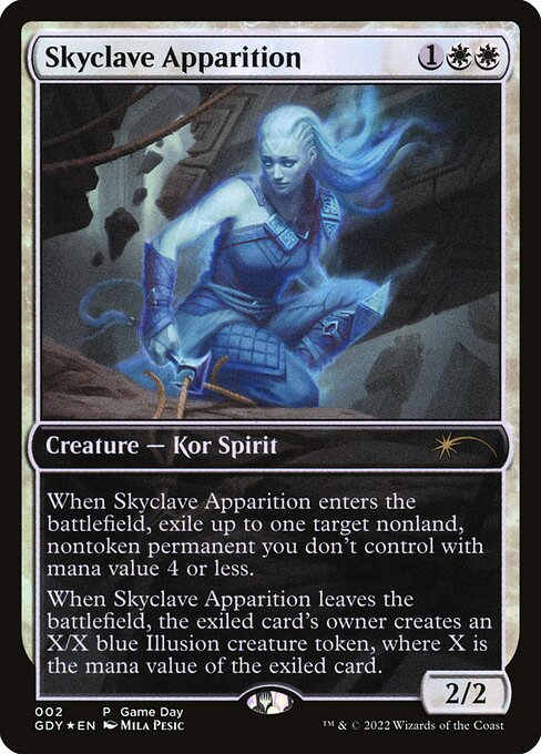 Skyclave Apparition (2) - FULL ART (Foil) - Game Day Promos - Game On