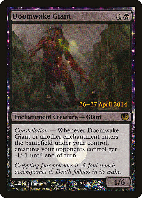 Doomwake Giant (66★) (Foil) - Journey into Nyx Promos - Game On