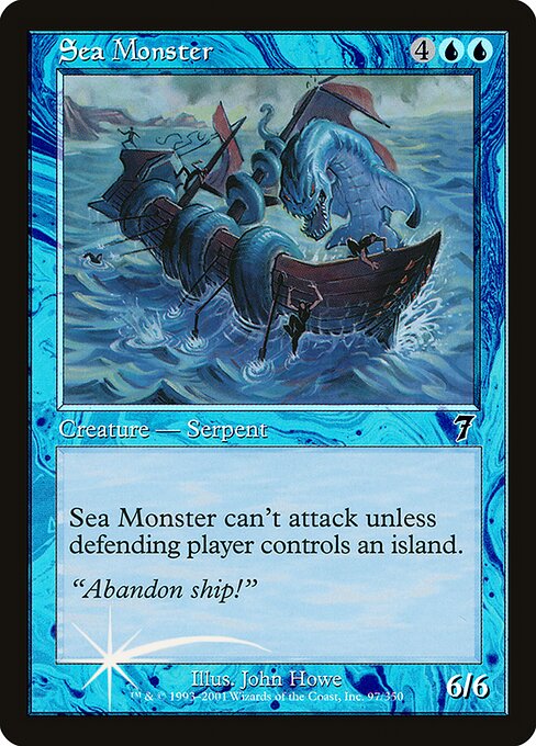 Sea Monster (97★) - Seventh Edition - Game On