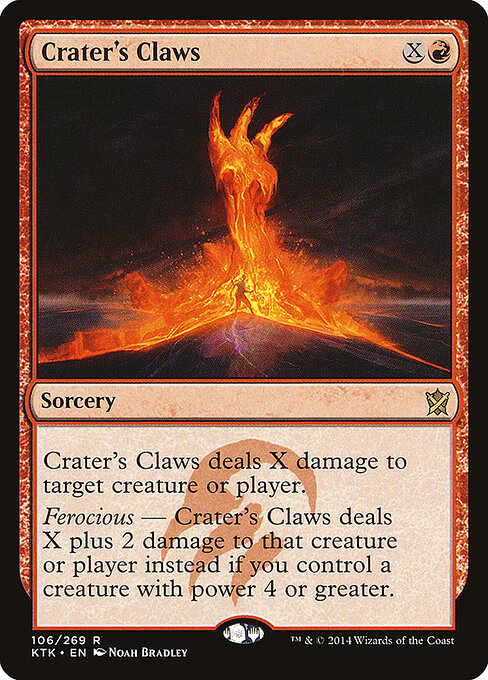 Crater's Claws (106) (Foil) - Khans of Tarkir - Game On