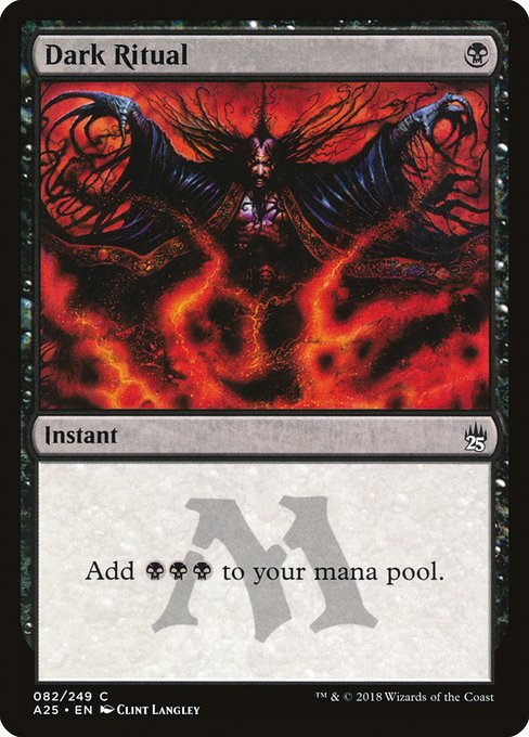 Dark Ritual (82) - Masters 25 - Game On
