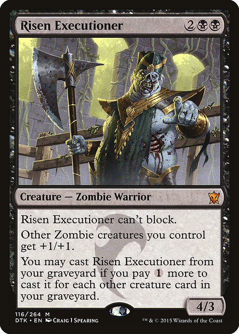 Risen Executioner (116) - Dragons of Tarkir - Game On
