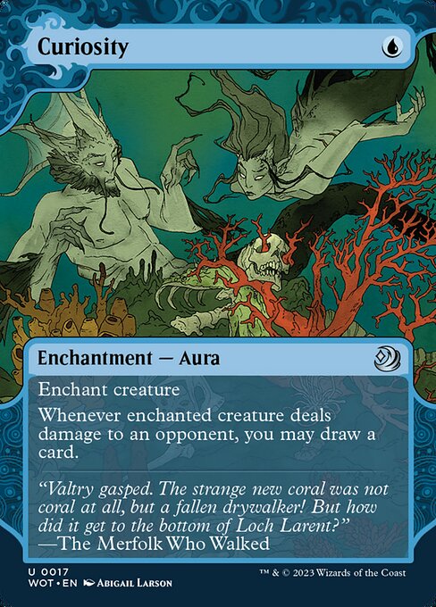 Curiosity (17) - BORDERLESS - Wilds of Eldraine: Enchanting Tales - Game On