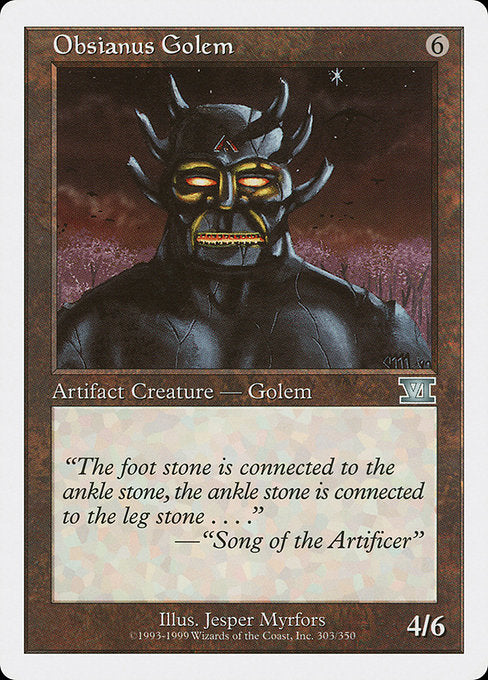 Obsianus Golem (303) - Classic Sixth Edition - Game On