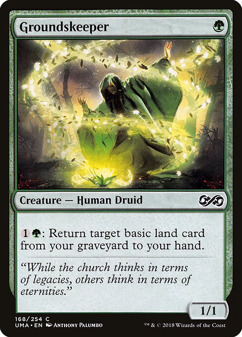 Groundskeeper (168) (Foil) - Ultimate Masters - Game On