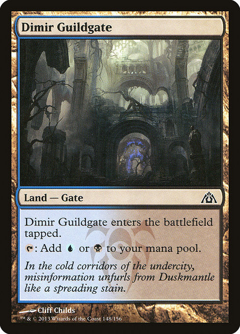Dimir Guildgate (148) - Dragon's Maze - Game On