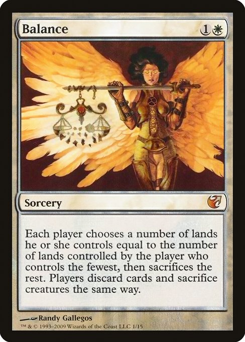 Balance (1) (Foil) - From the Vault: Exiled - Game On
