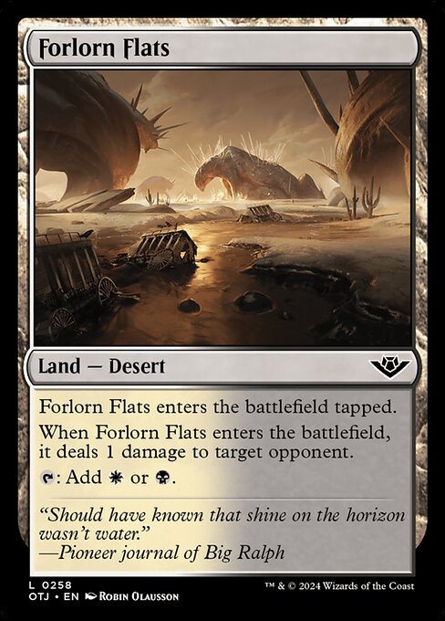 Forlorn Flats (258) - Outlaws of Thunder Junction - Game On