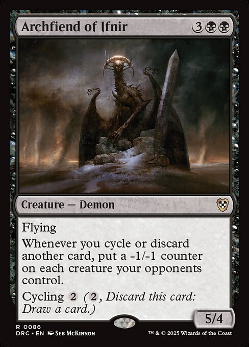 Archfiend of Ifnir (86) - Aetherdrift Commander - Game On