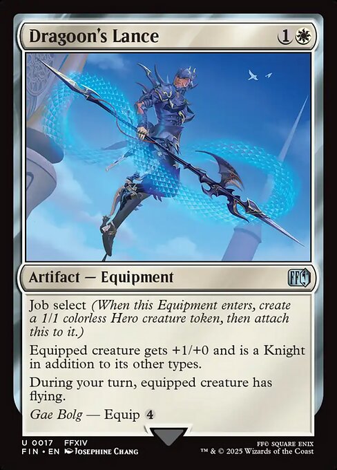 Dragoon's Lance (17) (Foil) - Final Fantasy - Game On