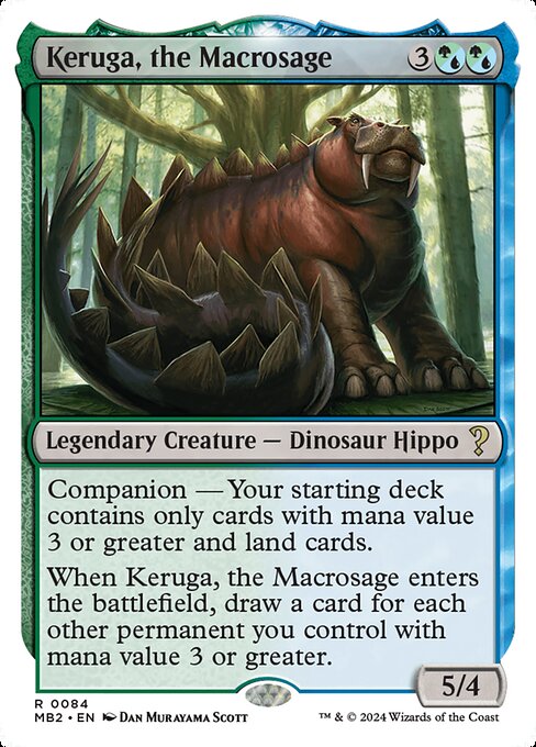 Keruga, the Macrosage (84) - Mystery Booster 2 - Game On