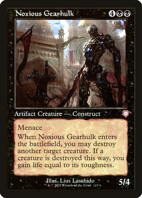 Noxious Gearhulk (110) - The Brothers' War Commander - Game On