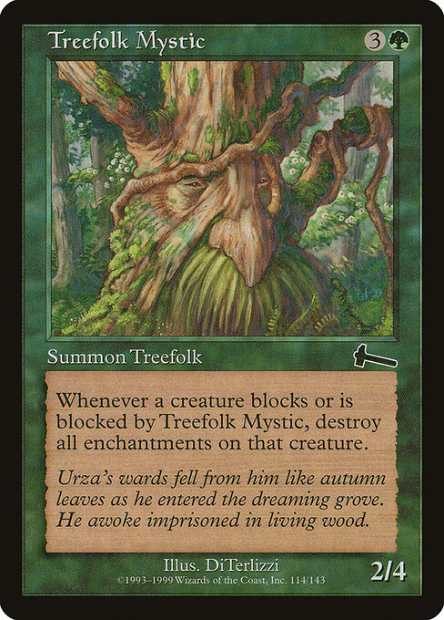 Treefolk Mystic (114) (Foil) - Urza's Legacy - Game On