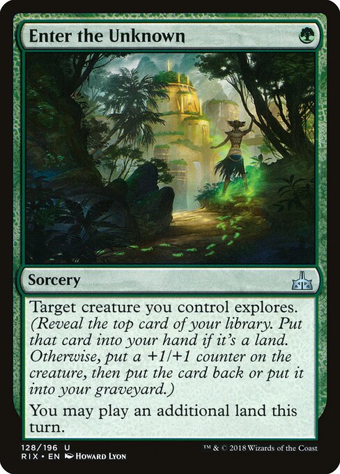 Enter the Unknown (128) - Rivals of Ixalan - Game On