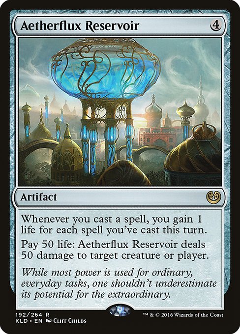 Aetherflux Reservoir (192) - Kaladesh - Game On