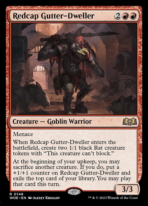 Redcap Gutter-Dweller (146) (Foil) - Wilds of Eldraine - Game On